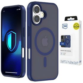Etui 3MK Smoke MagCase do Apple iPhone   17 niebieski