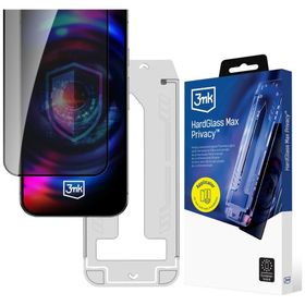 Szkło prywatyzujące 3MK HardGlass Max Privacy z aplikatorem do Samsung Galaxy S26 czarny