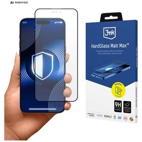 Szkło hartowane 3MK HardGlass Matt Max Apple iPhone 18 Pro