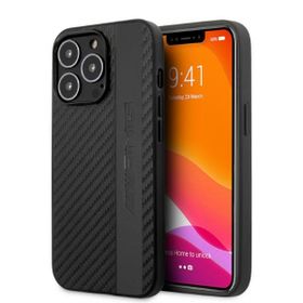 AMG AMHCP13LBLSCA iPhone 13 Pro / 136,1" czarny/black hardcase Carbon Stripe&Embossed