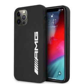 AMG AMHCP12LSGLBGN iPhone 12 Pro Max6,7" czarny/black hardcase Silicone Big Logo