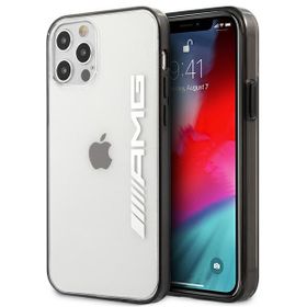 AMG AMHCP12LAESLBK iPhone 12 Pro Maxtransparent hardcase Metallic Painted