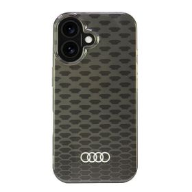 Audi IML Stitching Pattern MagSafe iPhone 16 6.1" czarny/black hardcase AU-IMLMIP16-Q5/D3-BK