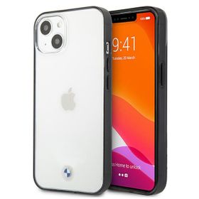 Etui BMW BMHCP13MPCUMRBK iPhone 13 / 14/ 15 6.1" transparent hardcase Signature Collection