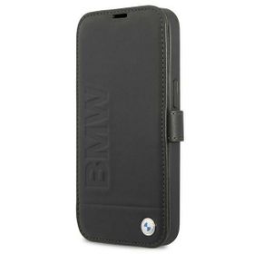 Etui BMW BMFLBKP13SSLLBK iPhone 13 mini5,4" czarny/black book Signature