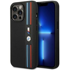 Etui BMW BMHCP14L22PPMK iPhone 14 Pro6,1" czarny/black Tricolor M Collection