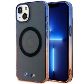 Etui BMW BMHMP14MHTGE iPhone 14 Plus/ 15 Plus 6.7" szary/grey hardcase Gradient Bumper MagSafe