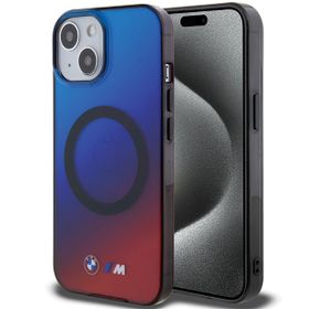 BMW BMHMP15SHTTG iPhone 15 / 14 / 136.1" czerwono-niebieski/red blue hardcase M Gradient MagSafe