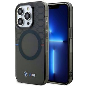 Etui BMW BMHMP13LHGPK iPhone 13 Pro / 13 6.1" szary/grey Pattern MagSafe
