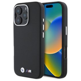 BMW BMHCP16X23PUFWKEV iPhone 16 Pro Max6.9" czarny/black hardcase M Edition Kevlar wrapped metal