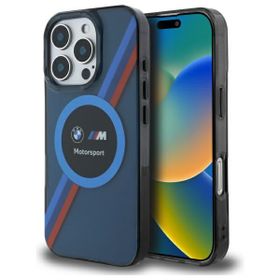 BMW BMHMP16X23HTPUV iPhone 16 Pro Max    6.9" granatowy/navy hardcase Motorsport IML Circle MagSafe