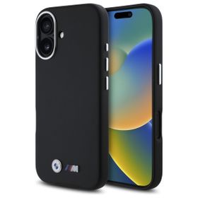 BMW BMHCP16S23PMWK iPhone 16 6.1"        czarny/black hardcase M Smooth Full Wrapped Metal
