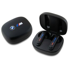 BMW słuchawki Bluetooth BMBEMIATP20LOK   TWS + stacja dokująca czarny/black Printed Logos