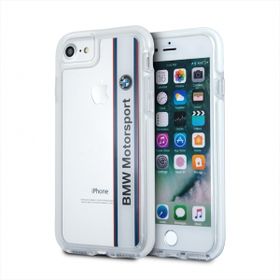 Etui hardcase BMW BMHCP7SPVWH iPhone 7transparent white SHOCKPROOF