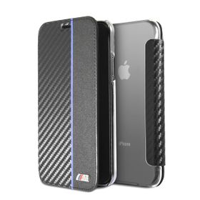Etui book BMW BMFLBKPXTRCAPNBK iPhone Xczarny/black