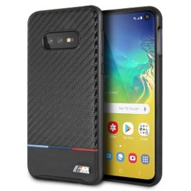 Etui hardcase BMW BMHCS10LPUCARTCBK S10eG970 black/czarny Carbon