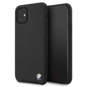 Etui hardcase BMW BMHCN61SILBK iPhone 116,1" / Xr czarny/black Silicone