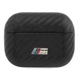BMW BMAPCMPUCA AirPods Pro coverczarny/black PU Carbon M Collection