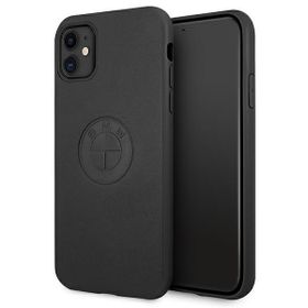 Etui BMW BMHCN61REELK iPhone 116,1"/ Xr czarny/black hardcase Leather Emboss