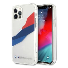 Etui BMW BMHCP12MSKTGT iPhone 12/12 Pro6,1" transparent hardcase Motorsport Tricolor