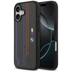 Etui BMW M Kevlar Lines & Logo MagSafedo iPhone 17 czarny
