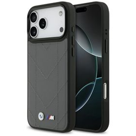 Etui BMW M Quilted Logo MagSafe do       iPhone 17 Pro Max antracyt