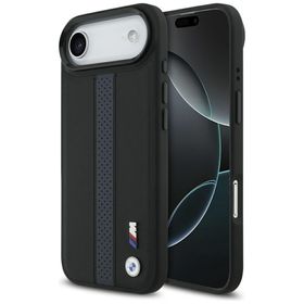 Etui BMW M Perforated Stripe Logo        MagSafe do iPhone Air niebieski
