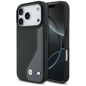 Etui BMW M Carbon Logo MagSafe do iPhone 17 Pro antracyt