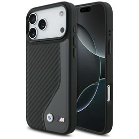 Etui BMW M Carbon Logo MagSafe do iPhone 17 Pro Max antracyt