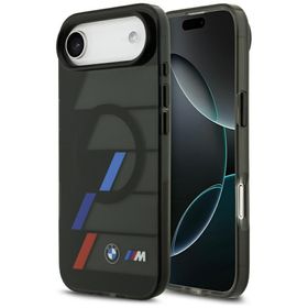 Etui BMW M IML Metal Buttons Tricolor    Lines MagSafe do iPhone Air czarny
