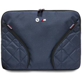 Torba BMW Nylon Pockets&Metal Logo Sleeve 16" granatowy