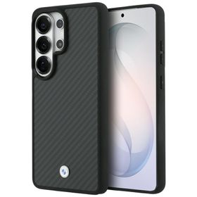 Etui BMW Sign Magnetic Carbon Fiber MagSafe do Samsung Galaxy S26 Ultra czarny
