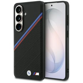 Etui BMW Tricolor Metal Logo MagSafe do Samsung Galaxy S26 czarny