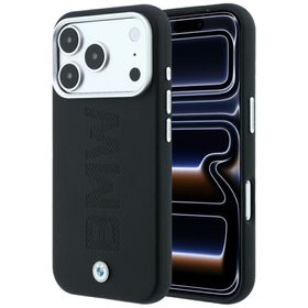 Etui BMW Sign Centered Deboss MagSafe do iPhone 18 Pro / 17 Pro czarny