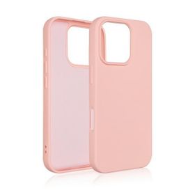 Beline Etui Silicone iPhone 16 Pro 6.3"  różowo-złoty/rose gold