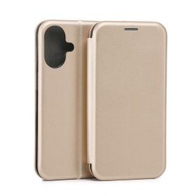 Beline Etui Book Magnetic iPhone 166.1" złoty/gold