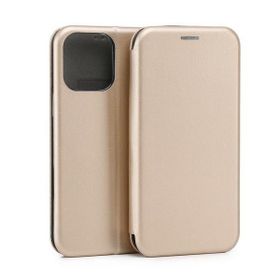 Beline Etui Book Magnetic iPhone 16 ProMax 6.9" złoty/gold