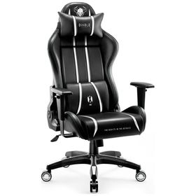 Fotel gamingowy Diablo Chairs X-One 2.0 Normal Size czarno-biały
