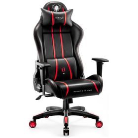 Fotel gamingowy Diablo Chairs X-One 2.0 King Size czarno-czerwony