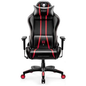 Fotel gamingowy Diablo X-One 2.0 Normal Size czarno-czerwony