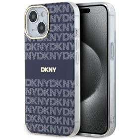 DKNY DKHMP15SHRHSEB iPhone 15 / 14 / 136.1" niebieski/blue hardcase IML Mono & Stripe MagSafe