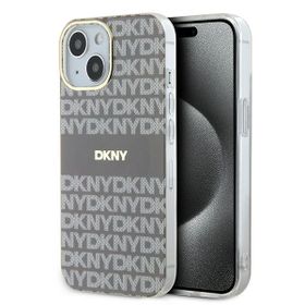 DKNY DKHMP15SHRHSEE iPhone 15 / 14 / 136.1" beżowy/beige hardcase IML Mono & Stripe MagSafe