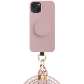 Etui JE 3in1 PopGrip iPhone 15 6.1"różowy/rose 30494 (Just Elegance)