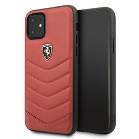 Ferrari FEHQUHCN61RE iPhone 11 6,1"/ Xr czerwony/red hardcase Off Track Quilted