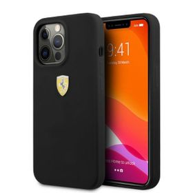 Ferrari FESSIHMP13XBK iPhone 13 Pro Max6,7" czarny/black hardcase Silicone MagSafe