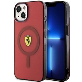 Ferrari FEHMP14SURKR iPhone 14 / 15 / 136.1" czerwony/red hardcase Translucent Magsafe