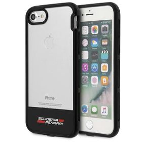 Ferrari Hardcase FEHCP7BISBK iPhone 7/8/SE 2020 / SE 2022  transparent black