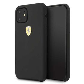 Ferrari Hardcase FESSIHCN61BK iPhone 116,1" / Xr czarny/black Silicone