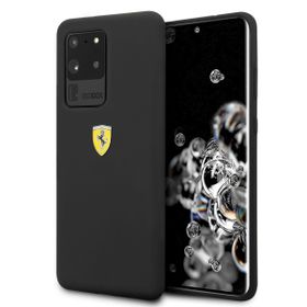 Ferrari Hardcase FESSIHCS69BK S20 UltraG988 czarny/black Silicone