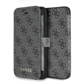 Guess GUFLBKI84GG iPhone 7/8/SE 2020/ SE 2022 grey/szary book 4G